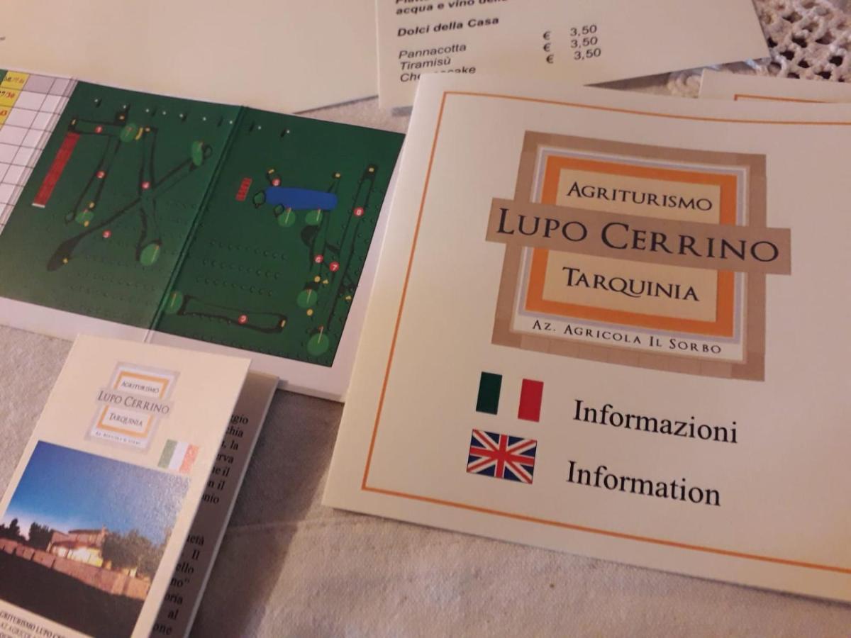 טרקיניה Agriturismo Lupo Cerrino מראה חיצוני תמונה